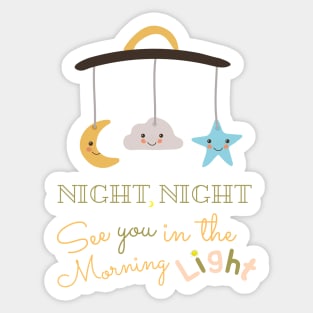 Smiles Before Bed Sticker